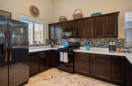 Santa Fe House | Luxurious Open Concept Home with Fabulous Backyard Entertainment Area