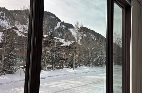 Aspen Condo | Luxury Home Across from Aspen Highlands - walk to lift, view of creek & mountain