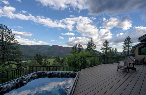 Durango House | Luxury Home with Great Views, Decks, Hot Tub, AC - 15 Min to Downtown Durango