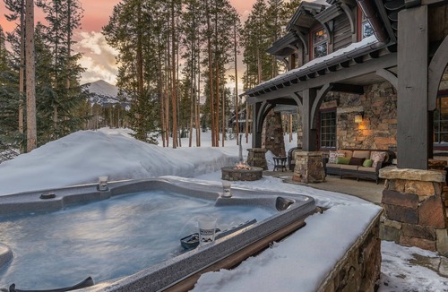 Peak 8 House | Magnificent + Movie Theater + Oversized Hot Tub | Alpine Grandeur