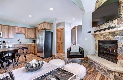 Historic District House | Main Street Retreat: Spacious 2BR townhome in Breckenridge with views, sleeps up to 8 guests.