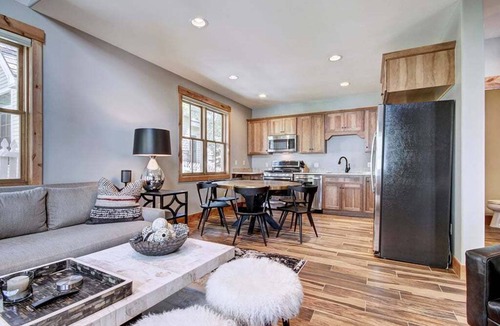 Historic District House | Main Street Retreat: Spacious 2BR townhome in Breckenridge with views, sleeps up to 8 guests.