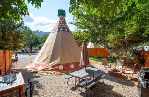 Moab South Valley House | Moab RV Resort Glamping Tipi OKTP-51