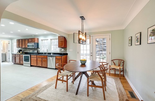 Orange House | Modern 3-bedroom single story Chagrin Falls Home with large private yard