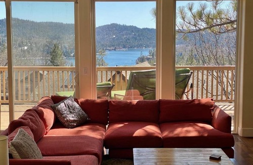 Lake Arrowhead House | Modern 6 bedroom retreat, stunning lake views, close to village!