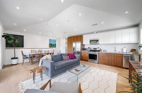 Valley Village Apartment | Modern Bird's Nest in Studio City