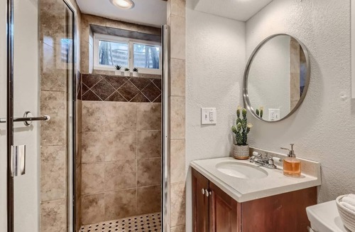 Littleton House | Modern Den Hot Tub Private Patio Fun Games