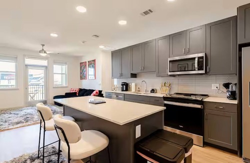 Sun Valley Apartment | Modern Luxury Mile High : Panoramic Broncos Stadium Views