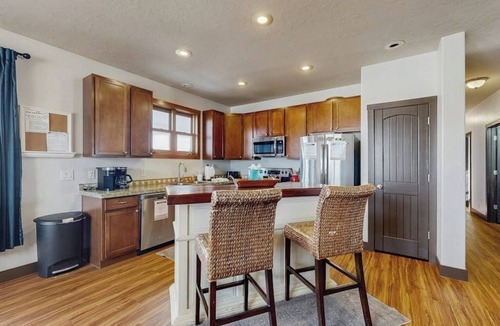 Granby House | Mountain getaway with hot tub, game room, fireplace, and modern interior