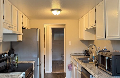 West Colorado Springs Apartment | Mountain Greenery & Private Sauna w Stunning Pikes Peak Views