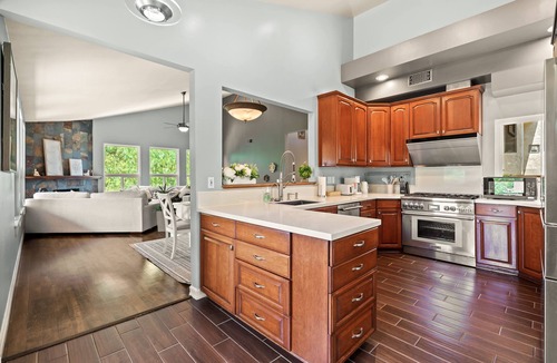 Pomona House | Mountain View Family Retreat w Game Room Scenic Decks