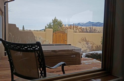 El Prado House | Mountain View- Great Views Enclosed Patio with Private Hot Tub Pool Table