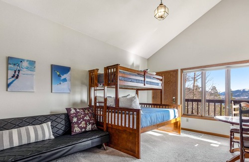 Wildernest Cabin | Mountain-view retreat with hot tub, fireplace, balconies & W/D - skiing nearby