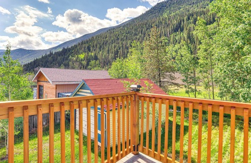 Georgetown House | Mountain-View Silver Plume Escape: Walk to Creek!