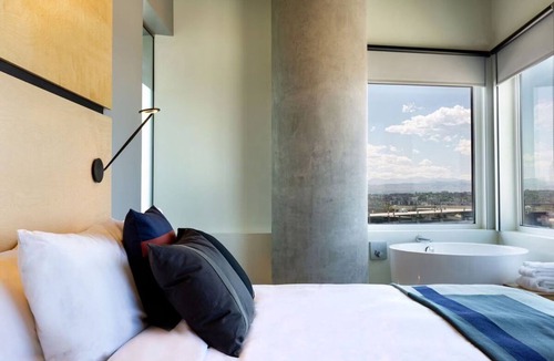 River North Art District Hotel | Mountain View Suite at The Source Hotel, Outdoor Pool, Pets Allowed