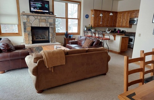 Mount Crested Butte House | Mt Crested Butte views from the hot tub and a very short walk to the lifts.
