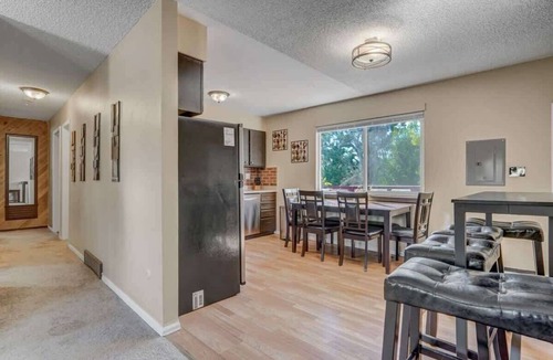 Southeast Colorado Springs Apartment | Near COS Airport Game Room Pool Table BBQ Yard Fun