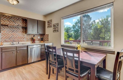 Southeast Colorado Springs Apartment | Near COS Airport Game Room Pool Table BBQ Yard Fun