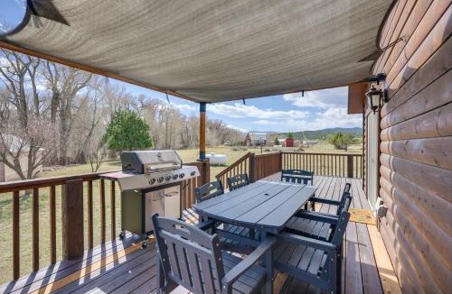 Alpine Village House | Near Trails & Rio Grande Fishing! Mtn-View Cabin