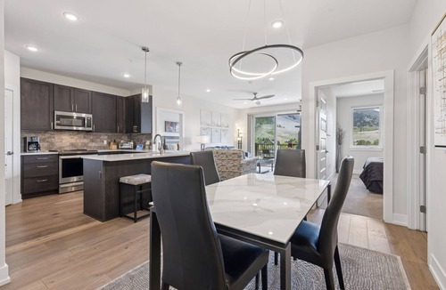Dillon Condo | New Condo in Downtown Dillon Walking Distance to Lake!