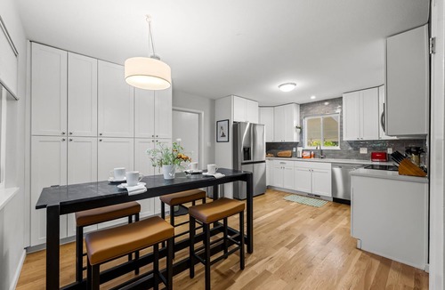 Castlewood House | New! Highline Haus | Walk to Shows | Billiards, Hot tub, Theater