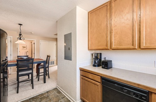 Broomfield Condo | New Listing! Broadlands Condo | Pool | Hot Tub | Mountain Views