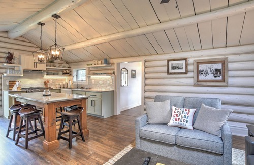 Creede House | New Listing! Luxury Mtn Cottage | River and Mtn Views | Expansive Deck