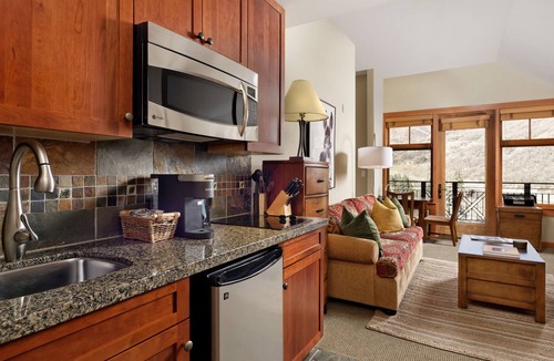 Snowmass Village Condo | New Ski in/out Luxury Studio by gondola deck/spas/views, Cap Pk, Snowm Base Vill