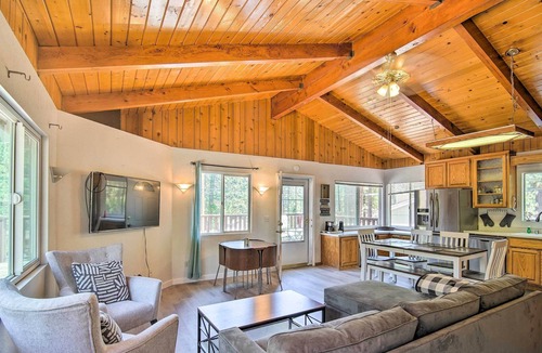 Wrightwood Cabin | NEW! Sunny Wrightwood Home + Views ~ 4 Mi to Ski!