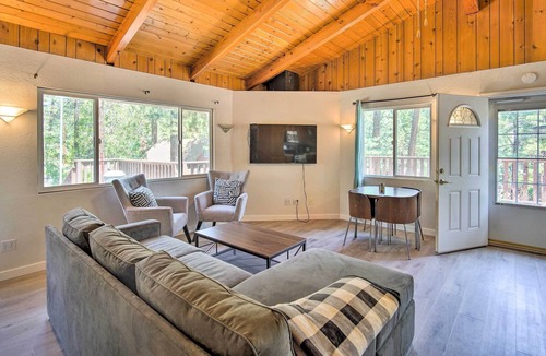 Wrightwood Cabin | NEW! Sunny Wrightwood Home + Views ~ 4 Mi to Ski!