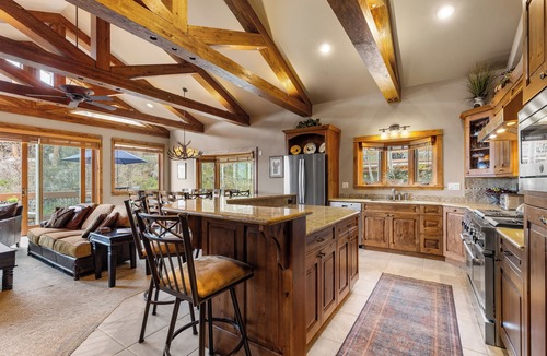 Fairway Meadows House | NEW w/Discount! - Eagles Nest Chalet - Prv Hot Tub, Pet Friendly, Sauna, Views, & Elevator