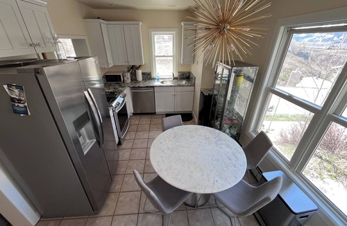 Mount Crested Butte House | Nordic end-unit Home with Sauna, massage chair, covered parking, remote office!