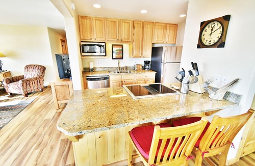 Dillon Condo | On Lake Near Amphitheater, Views! 1st Floor. Walk to Concerts, Marina, Parks