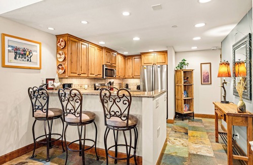 Peak 9 Condo | On the River, Downtown Ski In/Out Location