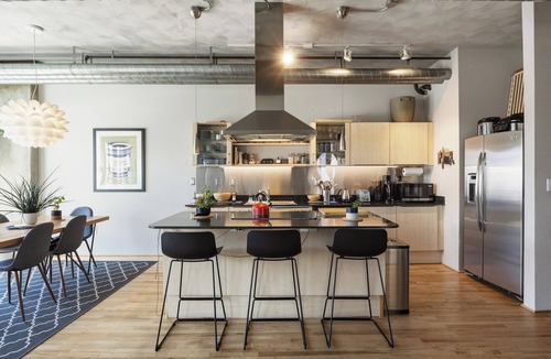 LoDo Condo | Palace Lofts: Stunning Furnished Loft with Balcony Overlooking the City