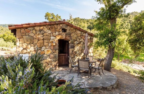 Santa Barbara County Apartment | Papillion Rouge Stone Cottage