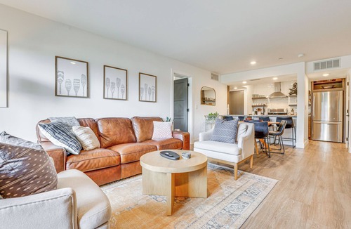 Frisco Condo | Patio & Dillon Reservoir Views: Chic Frisco Condo!