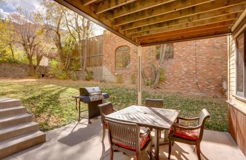 Ouray House | Patio & Mountain Views: Central Ouray Getaway!