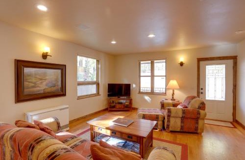 Ouray House | Patio & Mountain Views: Central Ouray Getaway!