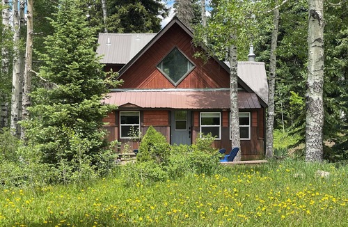 Columbine Lake Cabin | Peaceful mountain cabin 1/2 way between Durango and Silverton