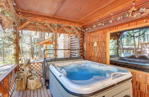 Vallecito Cottage | Pet-friendly Bayfield Cabin w/Game Room & Hot Tub