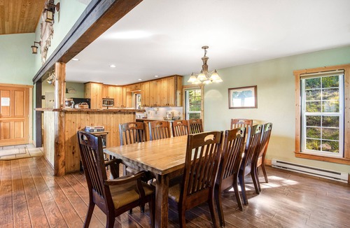Estes Park Cabin | Pet Friendly! Historic cabin with an amazing mountain view, gas fireplace, two decks, & WiFi