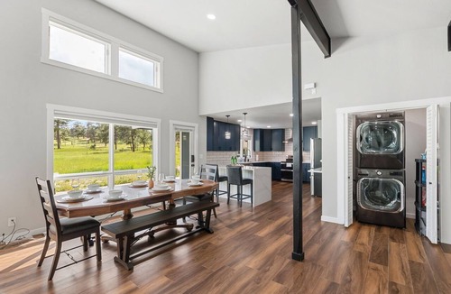 Colorado Springs House | Pikes Peak View 5 Private Acres Game Room
