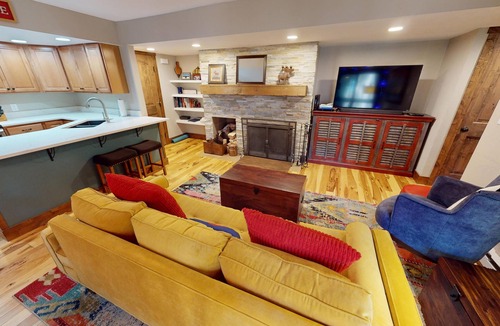 Keystone Condo | Pool, Hot Tub! Cool 1st Floor Unit. Walk River Trail to Village Dining, Shops