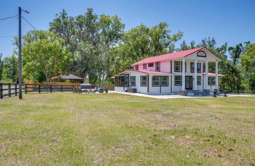Dover House | Pool Table, Fire Pit: Spacious Home in Dover!