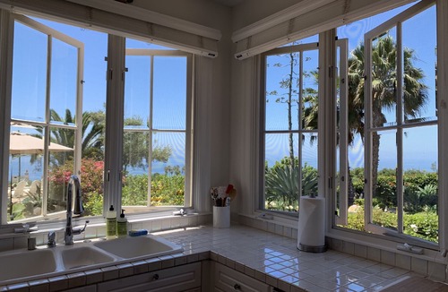 Campanil House | Private Gated Estate with Panoramic Ocean Views, Pool, & Fire Pit