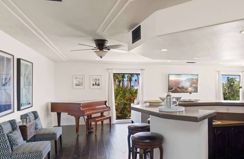 Chino Canyon House | Private Pickleball, Huge Pool, Game Room, Fire Pit