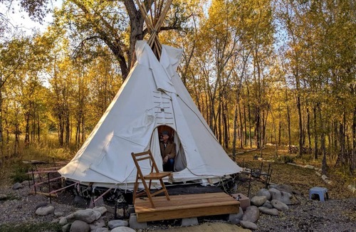 Paonia House | Private Tipi Rental in Paonia, Ideal for Colorado Glamping