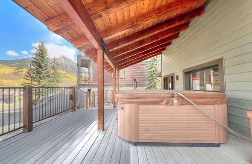 Mount Crested Butte House | Quiet townhome with unparalleled Views of Mt. Crested Butte