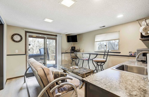 Cheyenne Meadows Apartment | Ravine Row! Cozy Getaway w/Hot Tub & Backyard